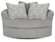 Casselbury Oversized Swivel Accent Chair - Theo's Factory Direct Mattress & Furniture (Columbus, OH)