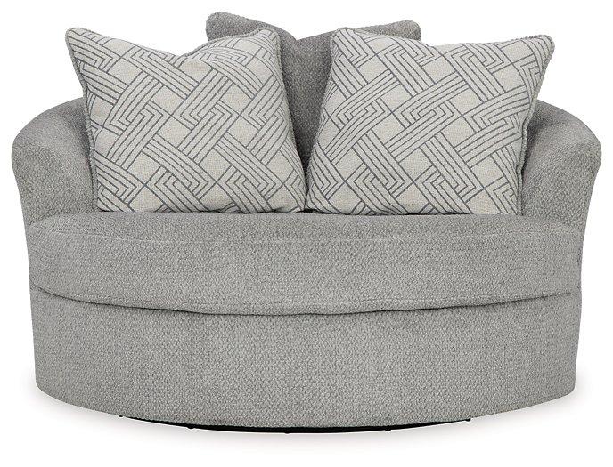 Casselbury Oversized Swivel Accent Chair - Theo's Factory Direct Mattress & Furniture (Columbus, OH)