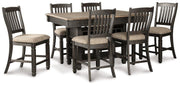 Tyler Creek Counter Height Dining Set - Theo's Factory Direct Mattress & Furniture (Columbus, OH)