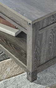 Freedan Lift-Top Coffee Table - Theo's Factory Direct Mattress & Furniture (Columbus, OH)