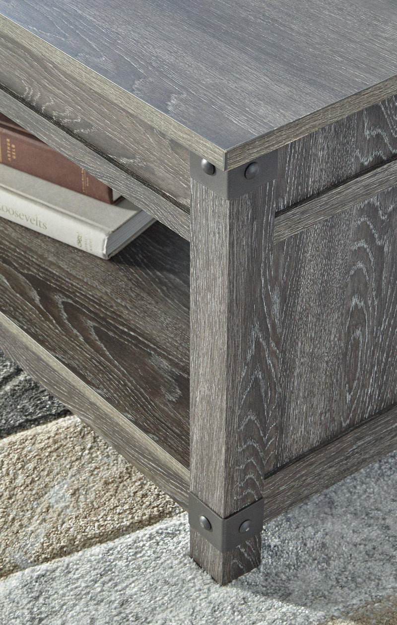 Freedan Lift-Top Coffee Table - Theo's Factory Direct Mattress & Furniture (Columbus, OH)