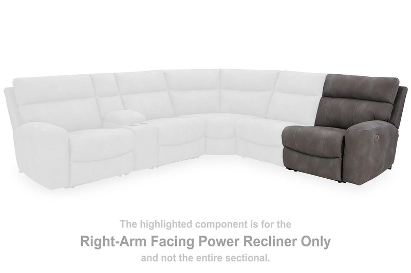 Next-Gen DuraPella Power Reclining Sectional Sofa - Theo's Factory Direct Mattress & Furniture (Columbus, OH)