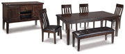 Haddigan Dining Set - Theo's Factory Direct Mattress & Furniture (Columbus, OH)