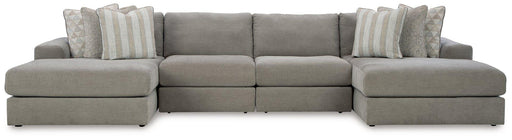 Avaliyah Double Chaise Sectional - Theo's Factory Direct Mattress & Furniture (Columbus, OH)