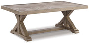 Beachcroft Outdoor Coffee Table - Theo's Factory Direct Mattress & Furniture (Columbus, OH)