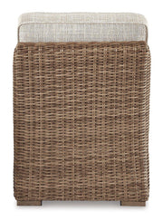 Beachcroft Outdoor Armless Chair with Cushion - Theo's Factory Direct Mattress & Furniture (Columbus, OH)