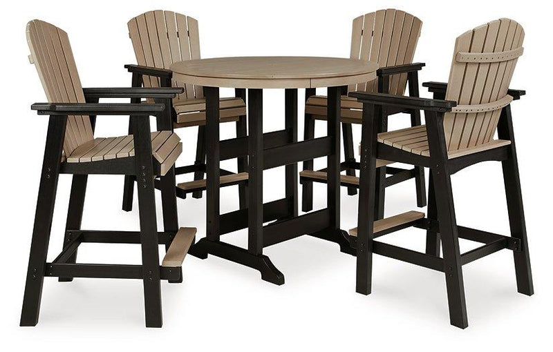 Fairen Trail Outdoor Dining Set - Theo's Factory Direct Mattress & Furniture (Columbus, OH)