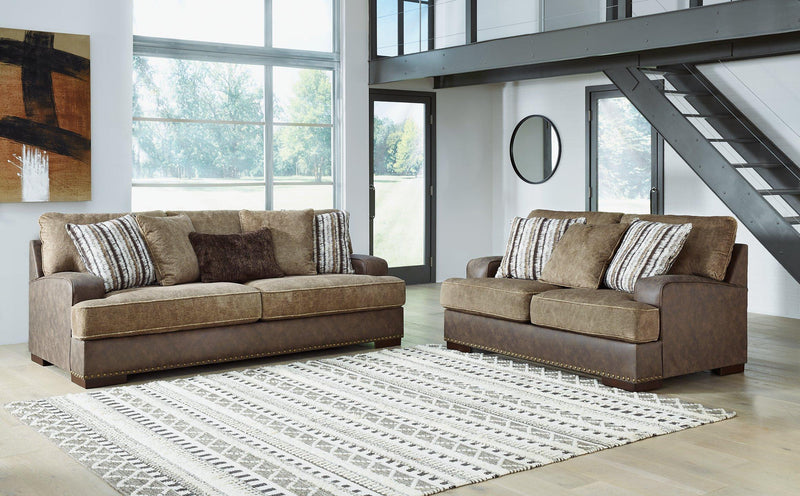 Alesbury Living Room Set - Theo's Factory Direct Mattress & Furniture (Columbus, OH)