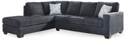 Altari Sleeper Sectional with Chaise - Theo's Factory Direct Mattress & Furniture (Columbus, OH)