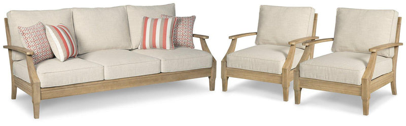 Clare View Outdoor Seating Set - Theo's Factory Direct Mattress & Furniture (Columbus, OH)
