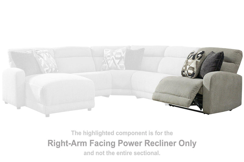 Colleyville Power Reclining Sectional Sofa - Theo's Factory Direct Mattress & Furniture (Columbus, OH)