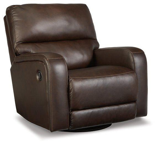 Emberla Swivel Glider Recliner - Theo's Factory Direct Mattress & Furniture (Columbus, OH)