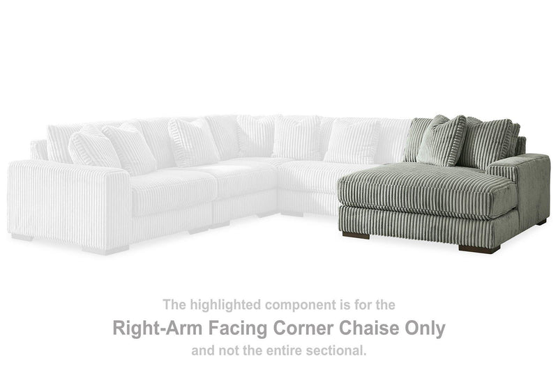 Lindyn Sectional with Chaise - Theo's Factory Direct Mattress & Furniture (Columbus, OH)