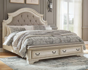 Realyn Upholstered Bed - Theo's Factory Direct Mattress & Furniture (Columbus, OH)