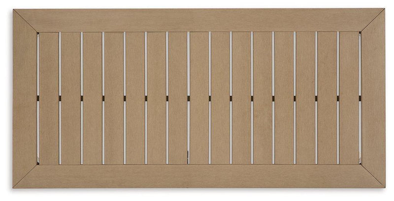 Hallow Creek Outdoor Coffee Table - Theo's Factory Direct Mattress & Furniture (Columbus, OH)