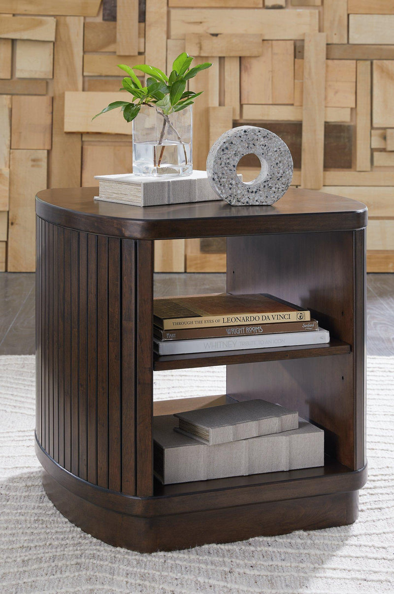 Korestone End Table - Theo's Factory Direct Mattress & Furniture (Columbus, OH)