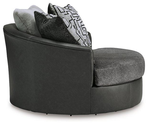 Brixley Pier Oversized Swivel Accent Chair - Theo's Factory Direct Mattress & Furniture (Columbus, OH)