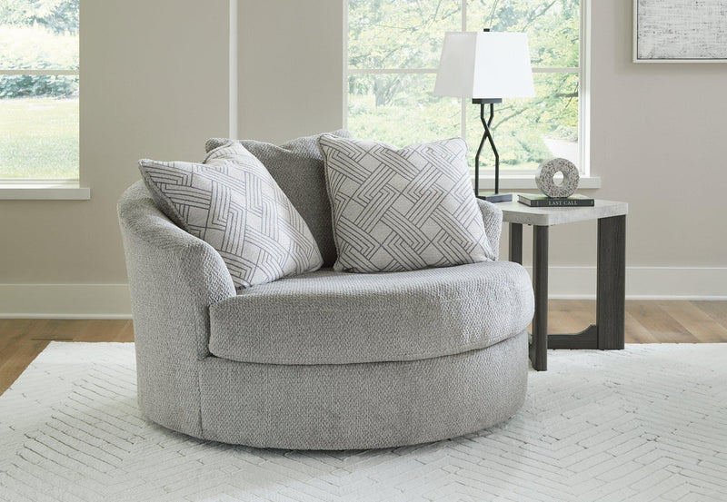 Casselbury Oversized Swivel Accent Chair - Theo's Factory Direct Mattress & Furniture (Columbus, OH)