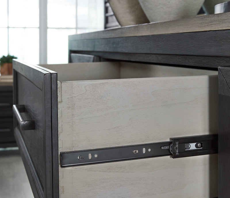 Foyland Dresser and Mirror - Theo's Factory Direct Mattress & Furniture (Columbus, OH)