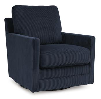 Icaman Swivel Accent Chair - Theo's Factory Direct Mattress & Furniture (Columbus, OH)