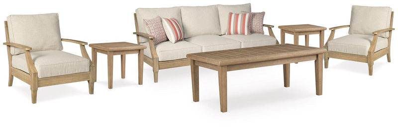 Clare View Outdoor Seating Set - Theo's Factory Direct Mattress & Furniture (Columbus, OH)