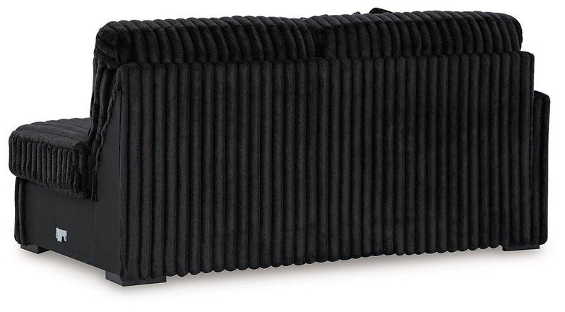 Midnight-Madness Sectional Sofa with Chaise - Theo's Factory Direct Mattress & Furniture (Columbus, OH)