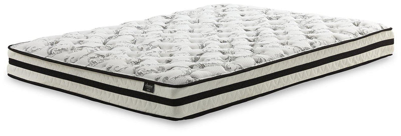 8 Inch Chime Innerspring Mattress Set - Theo's Factory Direct Mattress & Furniture (Columbus, OH)