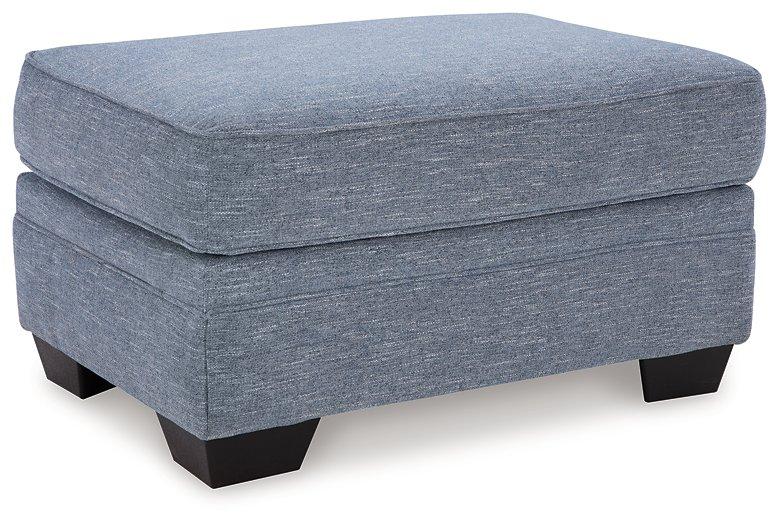 Carissa Manor Ottoman - Theo's Factory Direct Mattress & Furniture (Columbus, OH)
