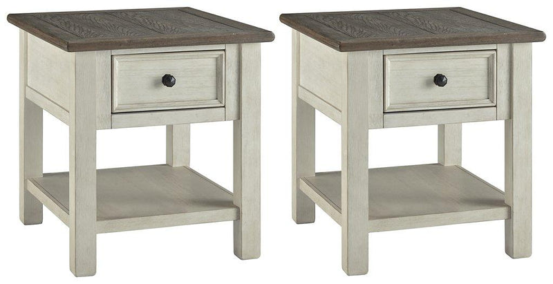 Bolanburg End Table Set - Theo's Factory Direct Mattress & Furniture (Columbus, OH)
