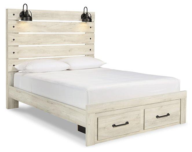Cambeck Bed with 2 Storage Drawers - Theo's Factory Direct Mattress & Furniture (Columbus, OH)