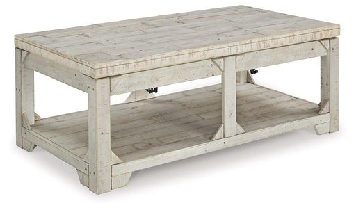 Fregine Coffee Table with Lift Top - Theo's Factory Direct Mattress & Furniture (Columbus, OH)