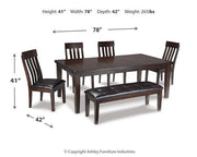 Haddigan Dining Set - Theo's Factory Direct Mattress & Furniture (Columbus, OH)