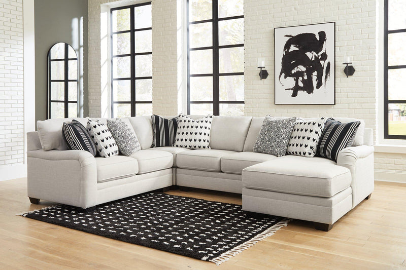 Huntsworth Sectional with Chaise - Theo's Factory Direct Mattress & Furniture (Columbus, OH)
