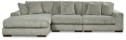 Lindyn Sectional with Chaise - Theo's Factory Direct Mattress & Furniture (Columbus, OH)