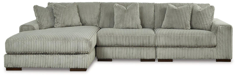 Lindyn Sectional with Chaise - Theo's Factory Direct Mattress & Furniture (Columbus, OH)