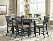 Tyler Creek Counter Height Dining Set - Theo's Factory Direct Mattress & Furniture (Columbus, OH)