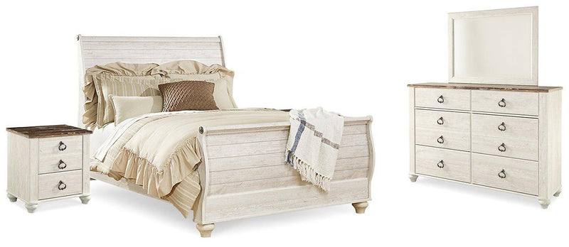 Willowton Bedroom Set - Theo's Factory Direct Mattress & Furniture (Columbus, OH)