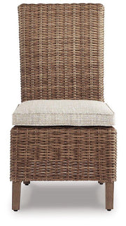 Beachcroft Outdoor Side Chair with Cushion (Set of 2) - Theo's Factory Direct Mattress & Furniture (Columbus, OH)