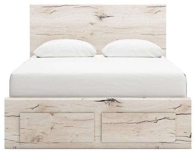 Lawroy Panel Storage Bed - Theo's Factory Direct Mattress & Furniture (Columbus, OH)