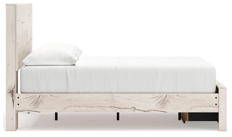 Lawroy Panel Storage Bed - Theo's Factory Direct Mattress & Furniture (Columbus, OH)