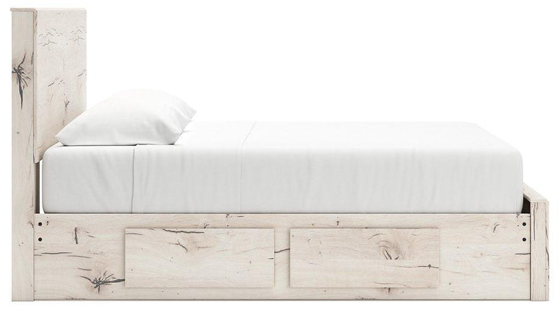 Lawroy Panel Storage Bed - Theo's Factory Direct Mattress & Furniture (Columbus, OH)