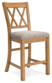 Havonplane Counter Height Barstool - Theo's Factory Direct Mattress & Furniture (Columbus, OH)