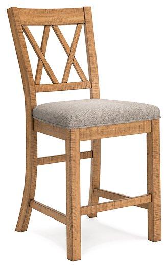 Havonplane Counter Height Barstool - Theo's Factory Direct Mattress & Furniture (Columbus, OH)