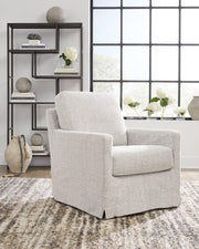 Nenana Next-Gen Nuvella Swivel Glider Accent Chair - Theo's Factory Direct Mattress & Furniture (Columbus, OH)