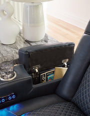 Fyne-Dyme Power Reclining Sofa - Theo's Factory Direct Mattress & Furniture (Columbus, OH)