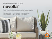 Visola Outdoor Sofa and Loveseat Set - Theo's Factory Direct Mattress & Furniture (Columbus, OH)
