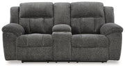 Frohn Reclining Loveseat with Console - Theo's Factory Direct Mattress & Furniture (Columbus, OH)