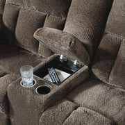 Frohn Reclining Loveseat with Console - Theo's Factory Direct Mattress & Furniture (Columbus, OH)