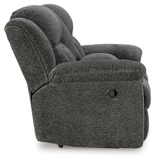 Frohn Reclining Loveseat with Console - Theo's Factory Direct Mattress & Furniture (Columbus, OH)