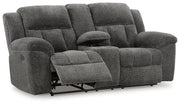 Frohn Reclining Loveseat with Console - Theo's Factory Direct Mattress & Furniture (Columbus, OH)